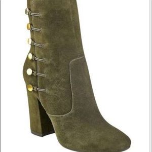Guess Lucena Military suede booties